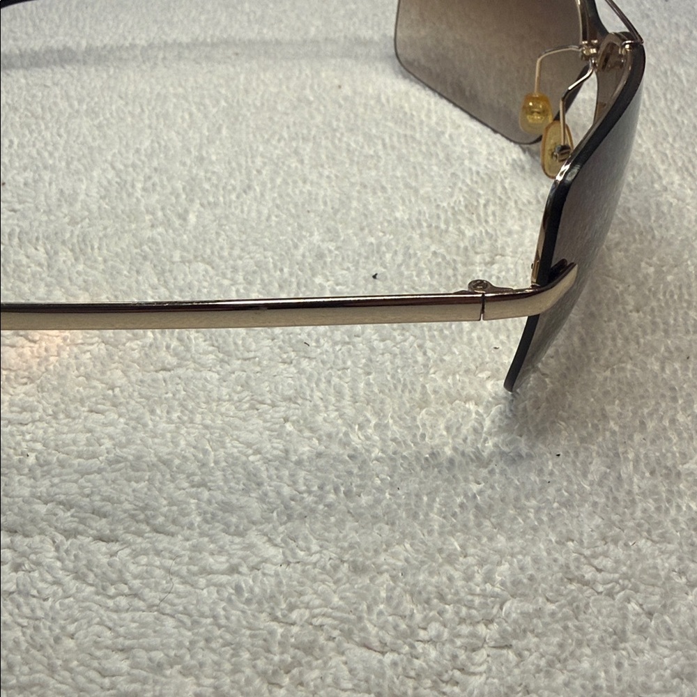 Juicy Couture Honor Gold Square Rounded Fashion Designer Sunglasses - Picture 7 of 10
